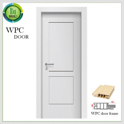 قیمت خوب رنگ آمیزی با درجه آتش WPC درب ضد آب کامپوزیت 700mm عرض استفاده از اتاق خواب آنلاین