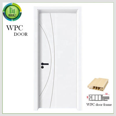قیمت خوب ISO9001 Certified WPC Interior Door with Mortise Lock and Cylinder Lock Options آنلاین