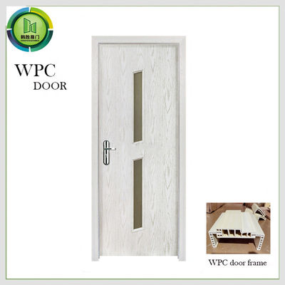 قیمت خوب ضد آب درب شیشه ای بیرونی WPC ضد فرمالدهید استفاده حمام آنلاین