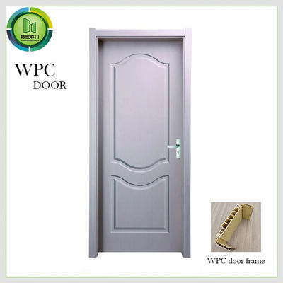 قیمت خوب نقاشی درب WPC درب داخلی سازگار با محیط زیست با ثبات قدرت برتر و مقاومت در برابر رطوبت و پوسیدگی آنلاین