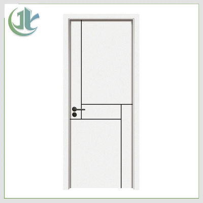 قیمت خوب چوب پلاستیک ترکیب WPC درب سوراخ مقاوم به موریانه سفید ساده آنلاین