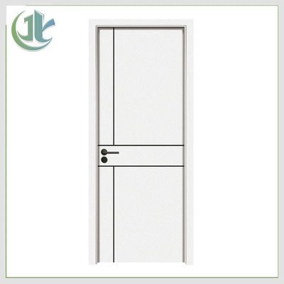 قیمت خوب کاهش صدا درب WPC با قاب، درب اتاق خواب با هسته حفره ای طول 2100mm آنلاین
