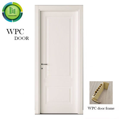قیمت خوب درب ساده ضد آب WPC درب آپارتمان ضد رطوبت گواهی CE آنلاین