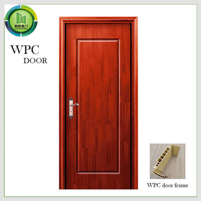 قیمت خوب استفاده از ورودی WPC درب حمام ساده مقاومت در برابر رطوبت ضد آب آنلاین