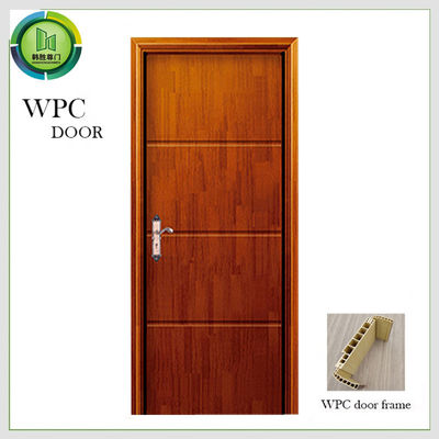 قیمت خوب آتش WPC ساده چوب جامد درب های داخلی مقاوم در برابر موریانه استفاده خانگی آنلاین