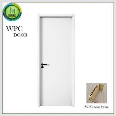 قیمت خوب درب WPC مقاوم در برابر رطوبت، درب توخالی WPC با طراحی ضد صدا، درب توخالی کامپوزیت عایق حرارت آنلاین