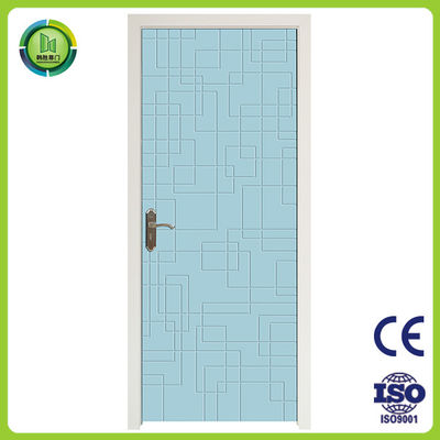 قیمت خوب درب حمام ضد آب WPC، درب داخلی چوب ساده با گواهینامه SGS آنلاین