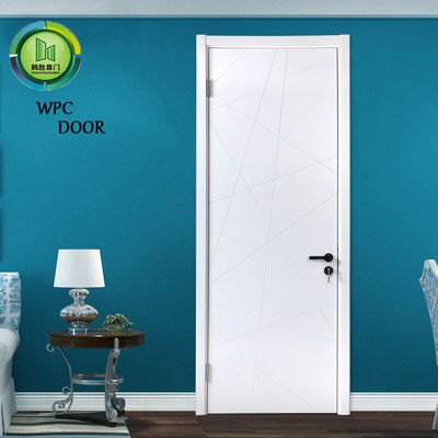 قیمت خوب بسته بندی شده WPC درب ساده ضد صوتی ماندگار نقاشی استفاده از اتاق خواب آنلاین