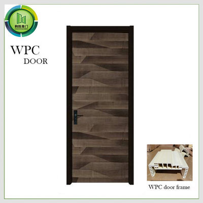 قیمت خوب درب چوبی WPC ثابت و صوتی غیر قابل استفاده برای استفاده در آپارتمان آنلاین