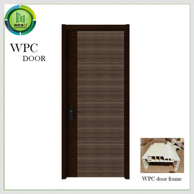 قیمت خوب درب چوبي ضد صدا WPC درب هاي داخلي روستايي عرض 800 ميلي متر آنلاین