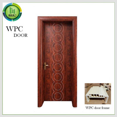 قیمت خوب مقاومت فشرده سازی WPC درب چوبی 2100mm طول استفاده از مدرسه سفارشی آنلاین