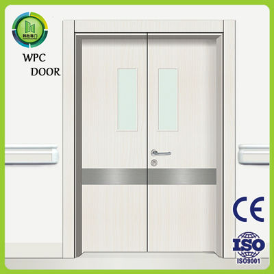قیمت خوب آتش نشان WPC دو درب بیمارستان استفاده مجدد با شیشه آنلاین