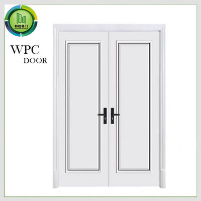 قیمت خوب ضد فورمالدهید WPC درب دوگانه خارجی محیط زیست محافظت استفاده از آپارتمان آنلاین