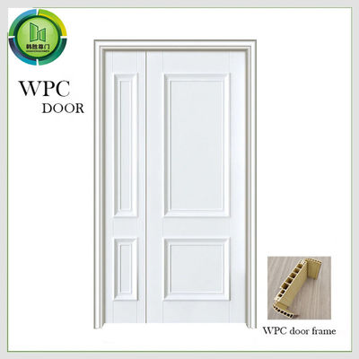 قیمت خوب WPC غیر مساوی درب دوگانه داخلی درب دوگانه برای آپارتمان آنلاین