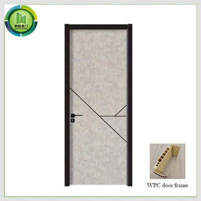 قیمت خوب مقاومت در برابر آتش UPVC درب های داخلی مقاوم در برابر موریانه آنلاین