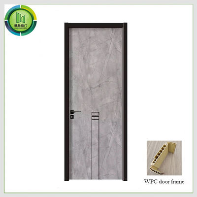 قیمت خوب خانه سبک درب های داخلی UPVC ترکیب WPC پوست استفاده از اتاق خواب آنلاین