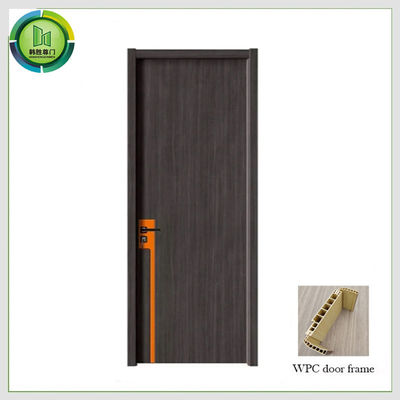 قیمت خوب درهای جلو WPC UPVC مخلوط، درهای حمام داخلی ضد آب آنلاین