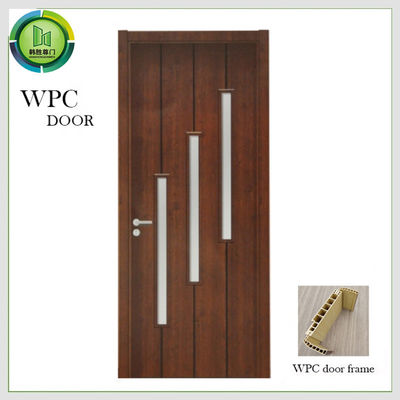قیمت خوب درب شیشه ای ضد رطوبت WPC جهت باز کردن به بیرون استفاده از آشپزخانه آنلاین