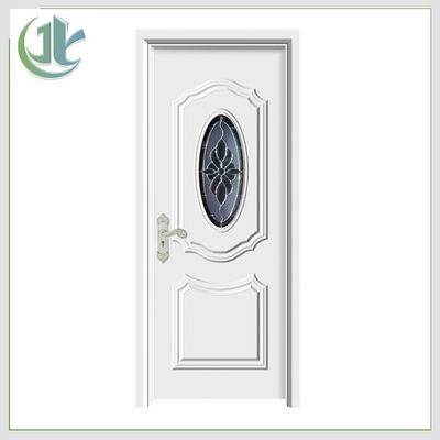 قیمت خوب درب شیشه ای WPC کامپوزیت عایق صوتی داخلی 800mm عرض استفاده از ویلا آنلاین