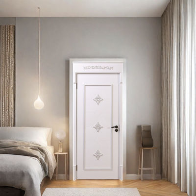 قیمت خوب Modern and Durable WPC Interior Door for Residential and Commercial Direct Selling Formaldehyde-Free and Low Maintenance آنلاین