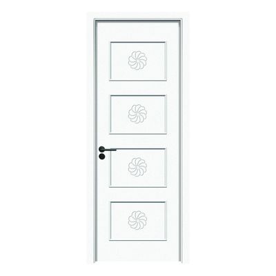 رنگ آمیزی درب WPC درب داخلی مقاوم در برابر رطوبت با عایق گرما عالی و طراحی ضد صدا برای فضاهای مدرن