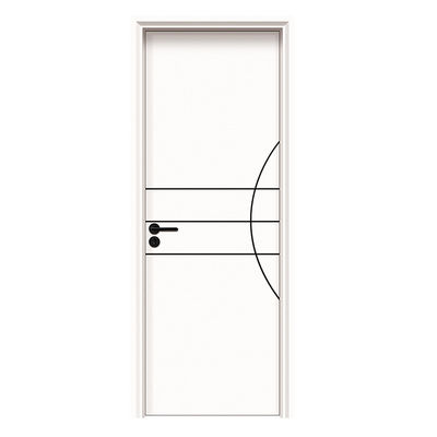 قیمت خوب Eco-Friendly and Durable WPC Door for Indoor Temperature Regulation and Noise Reduction in Residential and Commercial Spaces آنلاین