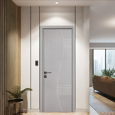 قیمت خوب درب داخلی مرکب WPC حفره ای طراحی شده برای داخلی با عایق گرما مقاوم در برابر رطوبت و طراحی ماندگار طولانی مدت آنلاین