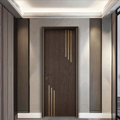 قیمت خوب درب WPC Hollow طراحی شده برای داخلی ارائه مواد مقاوم در برابر رطوبت ماندگار و مزایای عایق گرما انرژی آنلاین