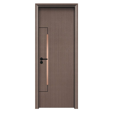 قیمت خوب درب توخالی WPC ضد موریانه با عایق صوتی 30 دسی‌بل و لولای استیل ضد زنگ برای مصارف مسکونی و تجاری آنلاین