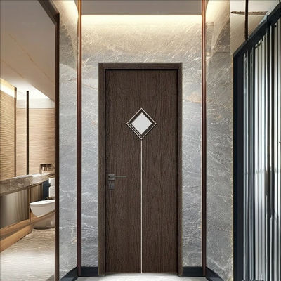 قیمت خوب درمان سطح قابل تنظیم درب شیشه ای WPC با عرض 700mm 800mm 900mm گزینه های داخلی برای استفاده مسکونی آنلاین