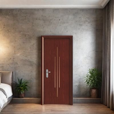 قیمت خوب درب توخالی WPC با دوام بالا با مقاومت در برابر رطوبت و نگهداری کم برای فضاهای داخلی مسکونی و تجاری آنلاین