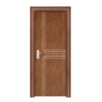 قیمت خوب درب حفره ای WPC بدون فورمالدهید با طول 2100mm و عرض 600-1080mm برای داخلی معاصر آنلاین