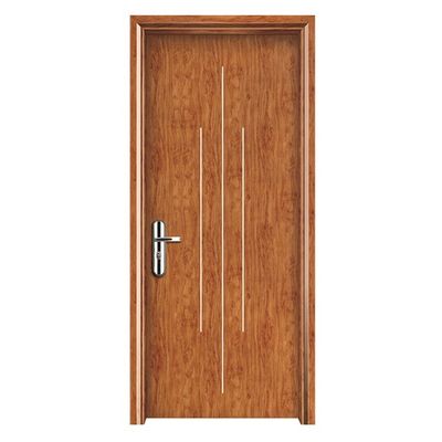 بدون فرمالدهئید درب حفره ای WPC سفارشی با نگهداری کم برای استفاده داخلی