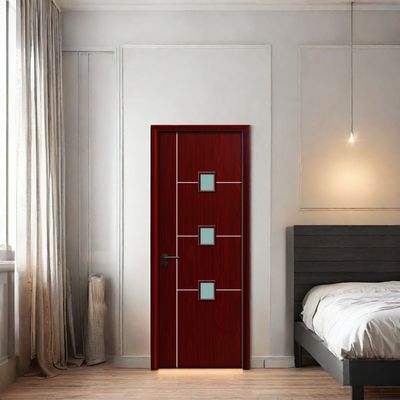 قیمت خوب درب WPC Hollow طراحی شده برای فضای داخلی با طراحی مدرن و ظریف مقاومت در برابر رطوبت و خواص عایق گرما انرژی آنلاین