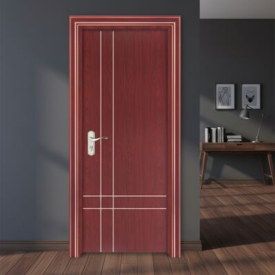 قیمت خوب درب توخالی WPC سازگار با محیط زیست با استحکام و پایداری برتر و عایق صوتی عالی برای فضاهای داخلی مدرن آنلاین