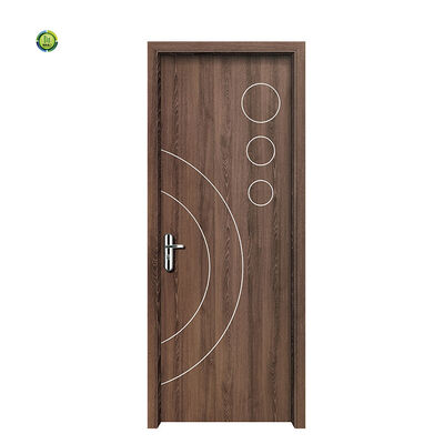 قیمت خوب درب داخلی مدرن WPC ارائه پایان صاف و عایق صدا 30dB طراحی شده برای بهبود عملکرد صوتی آنلاین