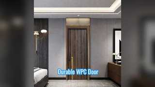 WPC توخالی درب قوی مقاوم در برابر رطوبت نگهداری کم