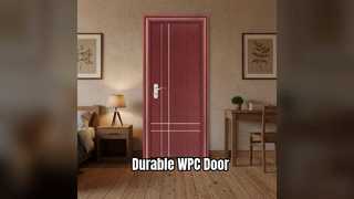 درب توخالی WPC: مقاوم در برابر رطوبت و عایق صدا