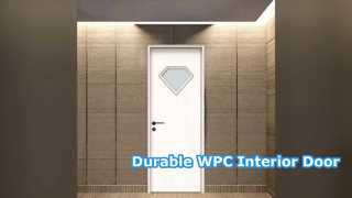عایق حرارتی درب توخالی WPC بادوام با نگهداری کم