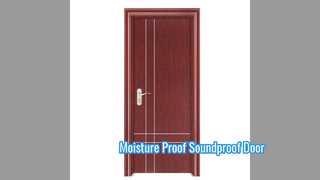 WPC توخالی درب رطوبت عایق صدا با دوام