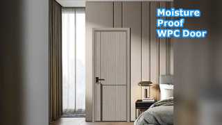 درب توخالی WPC بادوام مقاوم در برابر رطوبت و عایق حرارت