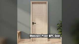 WPC توخالی درب ضد رطوبت با دوام کم نگهداری